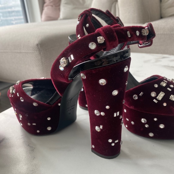 Burgundy Giuseppe Zanotti - Picture 3 of 4